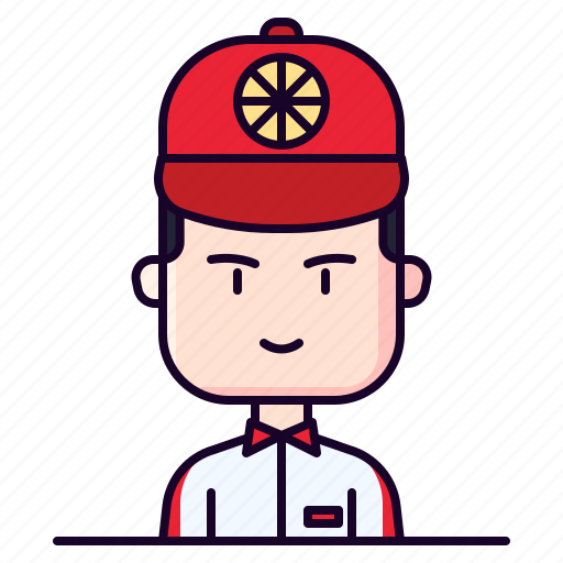 Avatar, boy, male, pizza, profession icon - Download on Iconfinder