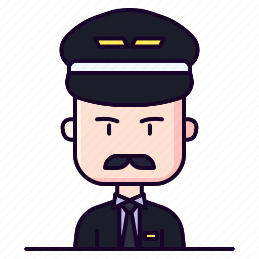 Avatar, conductor, male, profession, train icon - Download on Iconfinder