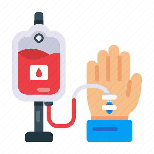 Blood donation, blood giving, blood transfusion, iv drip, blood bag icon - Download on Iconfinder