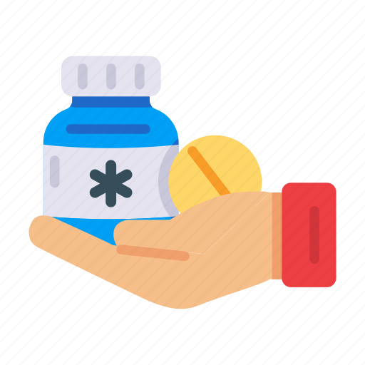 Medical aid, medical treatment, humanitarian aid, give medicines, give treatment icon - Download on Iconfinder