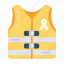 life vest, rescue vest, life jacket, inflatable jacket, safety vest 