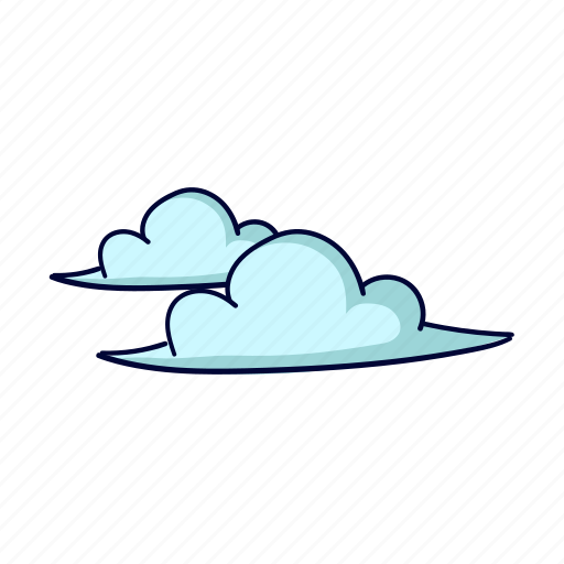 Cloud, doodle, travel, weather, holiday, rain, sky icon - Download on Iconfinder
