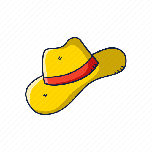 Hat, doodle, travel, holiday, beach, tourism, cap icon - Download on Iconfinder