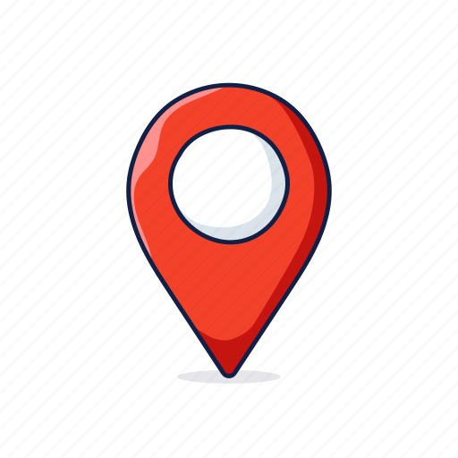 Pin, doodle, travel, location, navigation, marker, map icon - Download on Iconfinder
