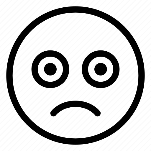 Emoji, emoticon, emotion, face, sad, sorrow icon - Download on Iconfinder