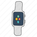 apple, clock, device, iwatch, time, watch, smartwatch