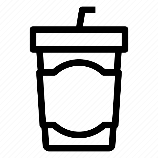 Beverage, coffee, cup, drink, glass, ice icon - Download on Iconfinder