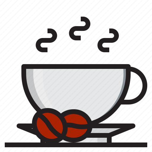 Bean, coffee, cup, hot icon - Download on Iconfinder