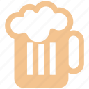 alcohol, alcoholic beverage, ale, beer mug, cold beer, mug of beer 