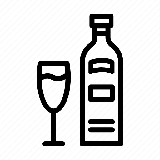 Alcohol, bottle, drinks, party, wine icon - Download on Iconfinder