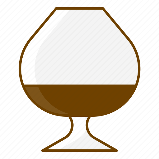 Alcohol, beverage, brandy, celebration, cognac, drink, glass icon - Download on Iconfinder
