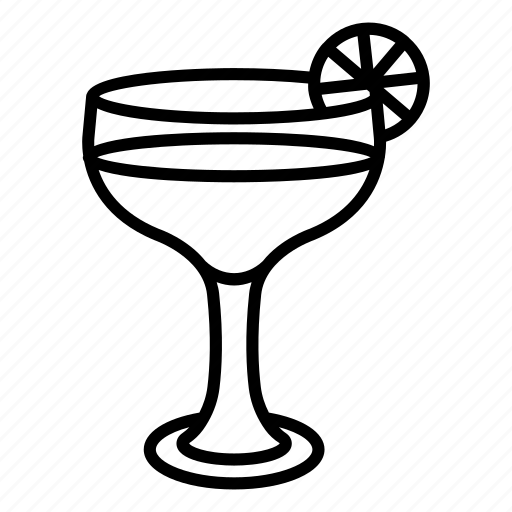 Margarita, glass, drink, cocktailorange icon - Download on Iconfinder