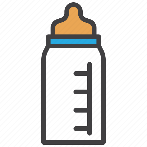 Baby, bottle, pacifier, milk icon - Download on Iconfinder