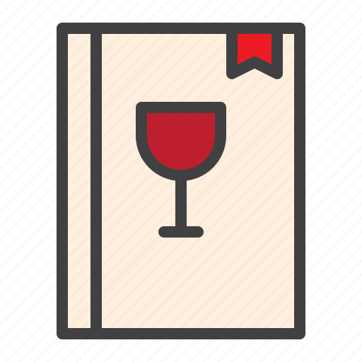 Barman, menu, book, alcoholic icon - Download on Iconfinder