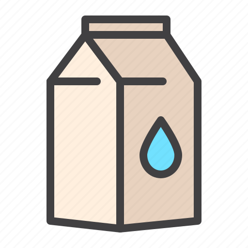 Milk, pack, drink, box icon - Download on Iconfinder
