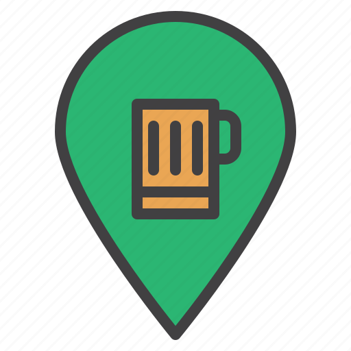 Pub, location, beer, mug icon - Download on Iconfinder