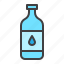 water, bottle, glass, drop 