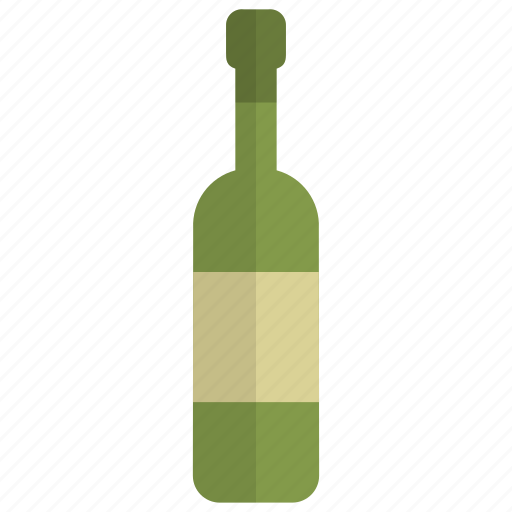 Alcohol, beverage, bottle, party, white wine, wine, hygge icon - Download on Iconfinder