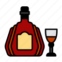 bar, drink, bottle, alcohol, booze, whisky, brandy, liquor, beverage