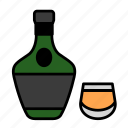 bar, drink, bottle, alcohol, booze, whisky, brandy, rum, beverage