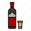 alcohol, drink, bottle, shot, tequila, bar, vodka, booze, liquor 