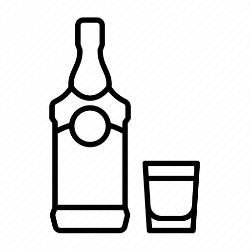 Alcohol, booze, brandy, liquor, bar, bottle, whisky icon - Download on Iconfinder