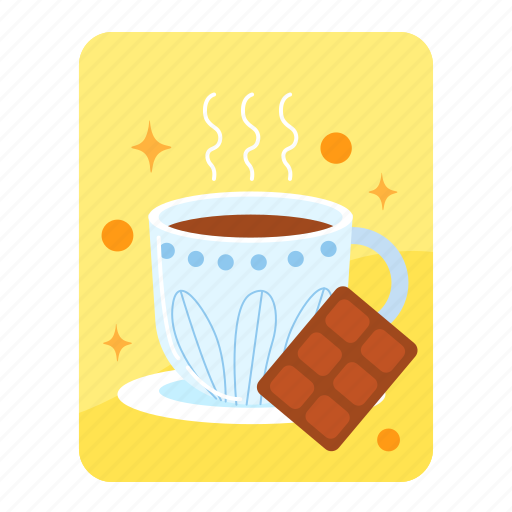 Drink, beverage, restaurant, cafe, hot chocolate, chocolate, hot drink icon - Download on Iconfinder
