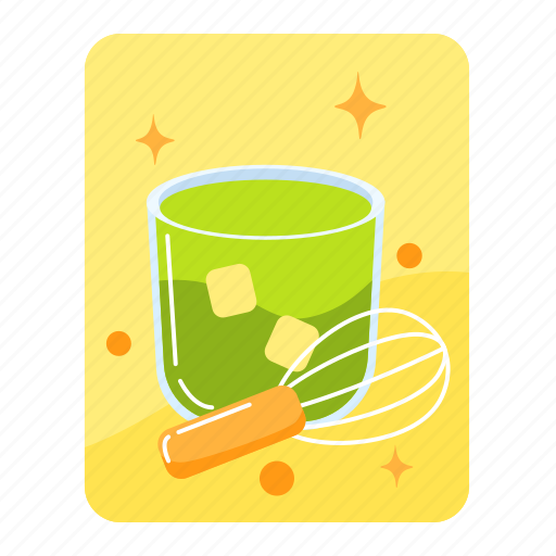 Drink, beverage, restaurant, cafe, matcha tea, green tea, herb icon - Download on Iconfinder