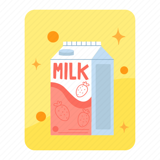 Drink, beverage, restaurant, cafe, milk, box, diary icon - Download on Iconfinder