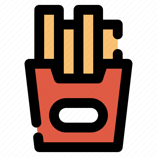 Potatoes, french fries, fries, french icon - Download on Iconfinder