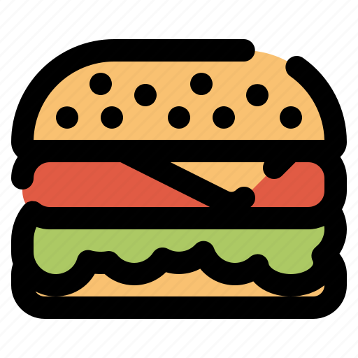 Hamburger, burger, cheeseburger, fast food icon - Download on Iconfinder