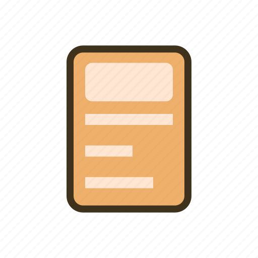 Check, checklist, drink, list, menu, paper icon - Download on Iconfinder