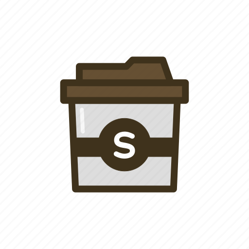 Beverage, cafe, coffee, cup, drink, hot, size icon - Download on Iconfinder