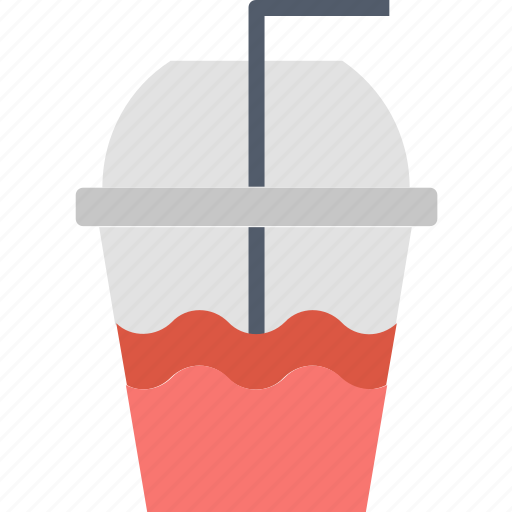 Frappe, frozen, coffee, cold, cup, drink, straw icon - Download on Iconfinder