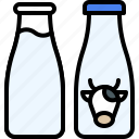 beverage, drinks, milk, milk bottle