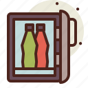 bar, beverage, fridge, liquid, mini