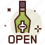 bar, beverage, liquid, open 