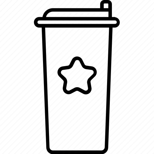 Water, star, drinks, drink, coffee, glass, cup icon - Download on Iconfinder