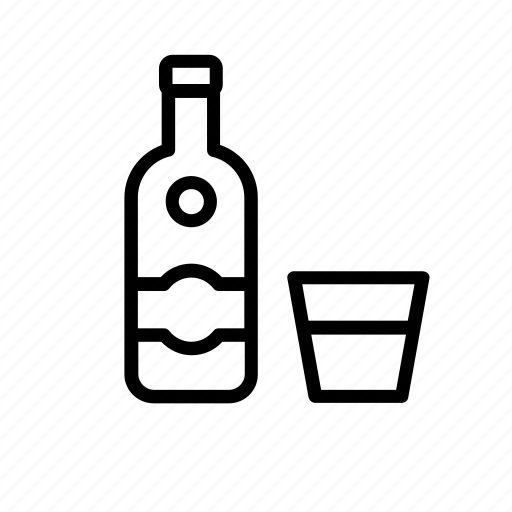 Beverage, drink, drinks, alcoholic, liquor, rum, vodka icon - Download on Iconfinder