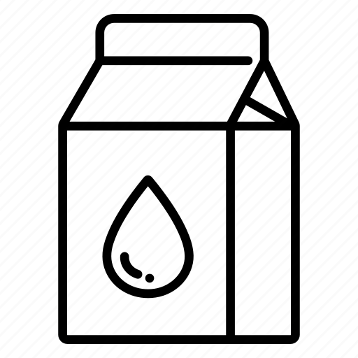 Beverage, box, drink, milk, milk carton, milk pack, packaged food icon - Download on Iconfinder