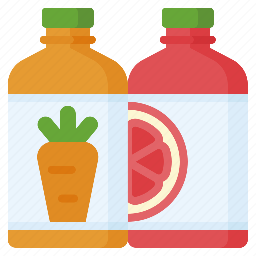 Beverage, bottle, carrot, drinks, fruit, grapefruit, juice icon - Download on Iconfinder