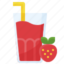 beverage, drinks, fruit, healthy, juice, smoothie, strawberry