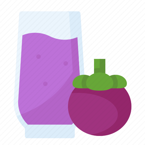 Beverage, drinks, fruit, healthy, juice, mangosteen icon - Download on Iconfinder