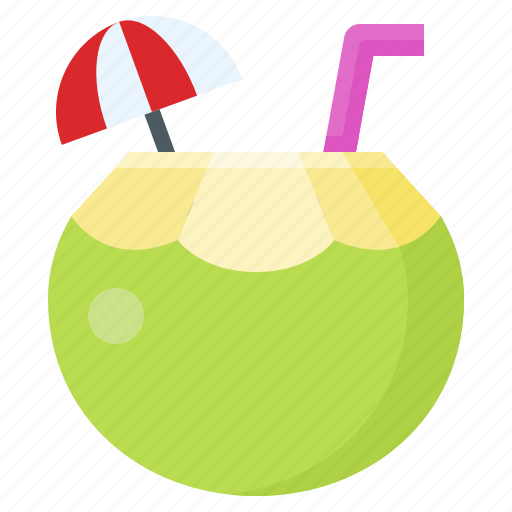 Beverage, coconut, drinks, fruit, healthy, juice, water icon - Download on Iconfinder