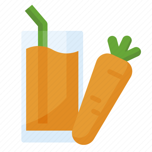 Beverage, carrot, drinks, fruit, healthy, juice, smoothie icon - Download on Iconfinder