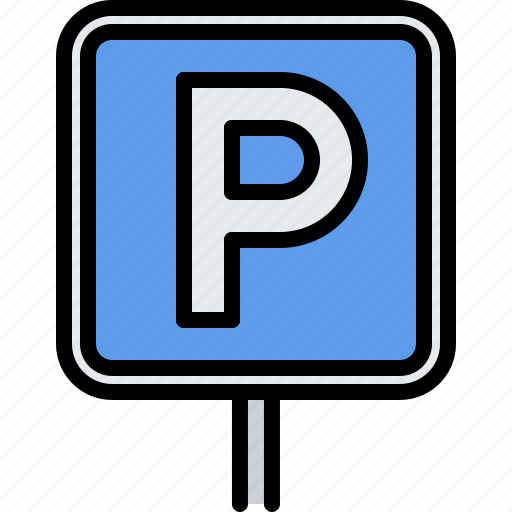 Sign, parking, driver, driving icon - Download on Iconfinder