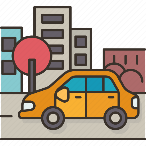 Car, drive, city, street, traffic icon - Download on Iconfinder