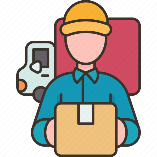 Delivery, courier, cargo, transport, shipping icon - Download on Iconfinder