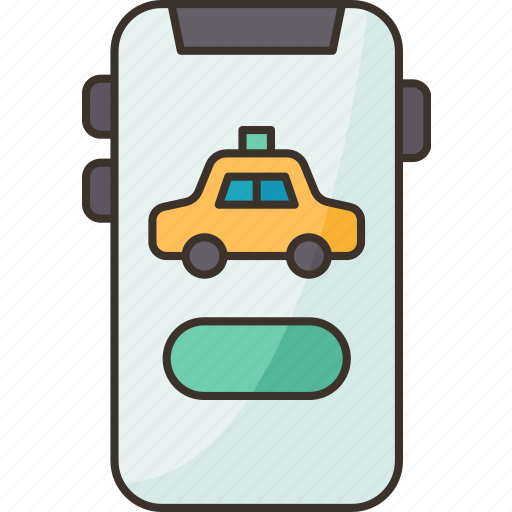 Taxi, driver, application, urban, transport icon - Download on Iconfinder