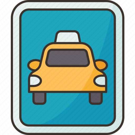 Taxi, sign, service, traffic, urban icon - Download on Iconfinder